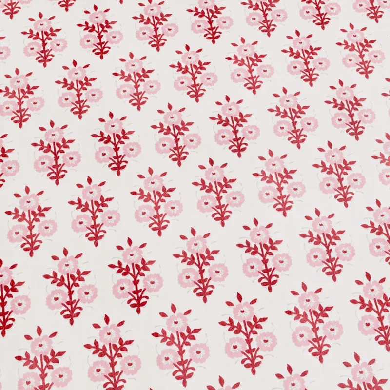 Bloom Ethnic Cotton Bedsheet (Pink) - 180 TC media 6
