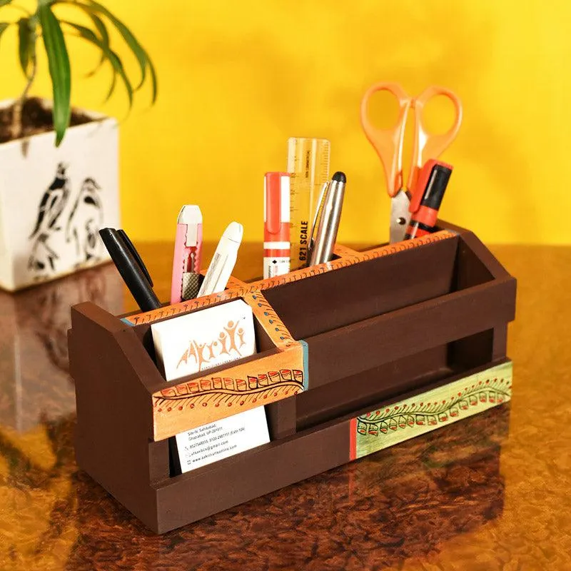 Fara Handcrafted Stationery Holder media 1