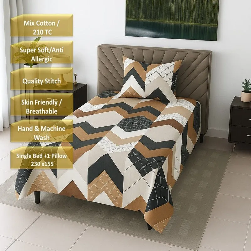 Plenox Bedsheet (Multicolor) - 210 TC media 8