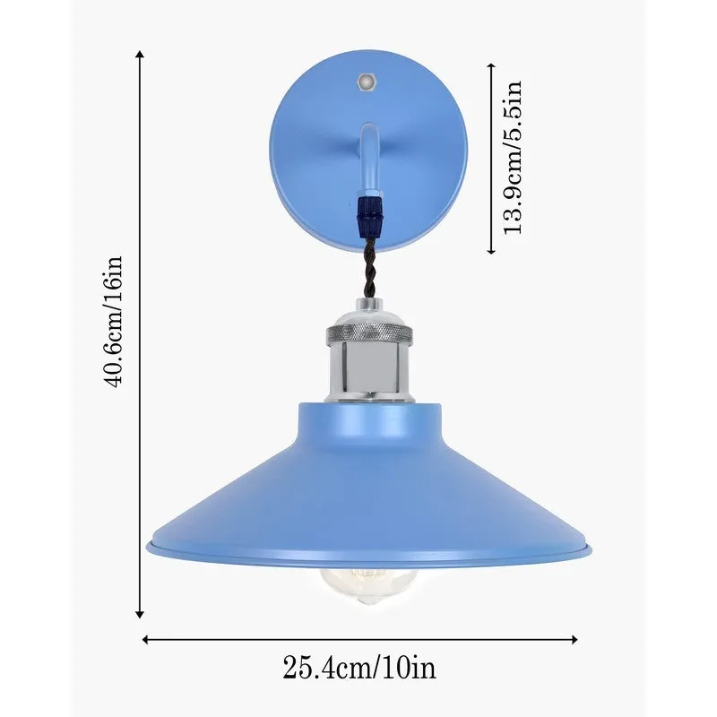 AuraLuxe Versatile Wall Light - Blue media 7