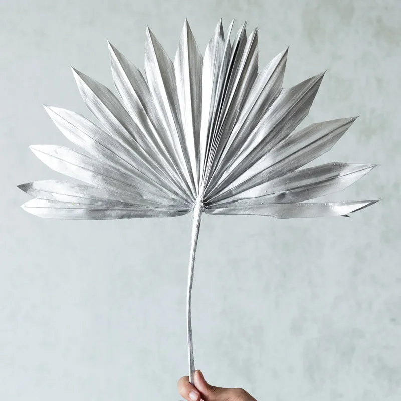 Ineeya Naturally Dried Sun Palm Stick (Silver) - Set Of Three media 1