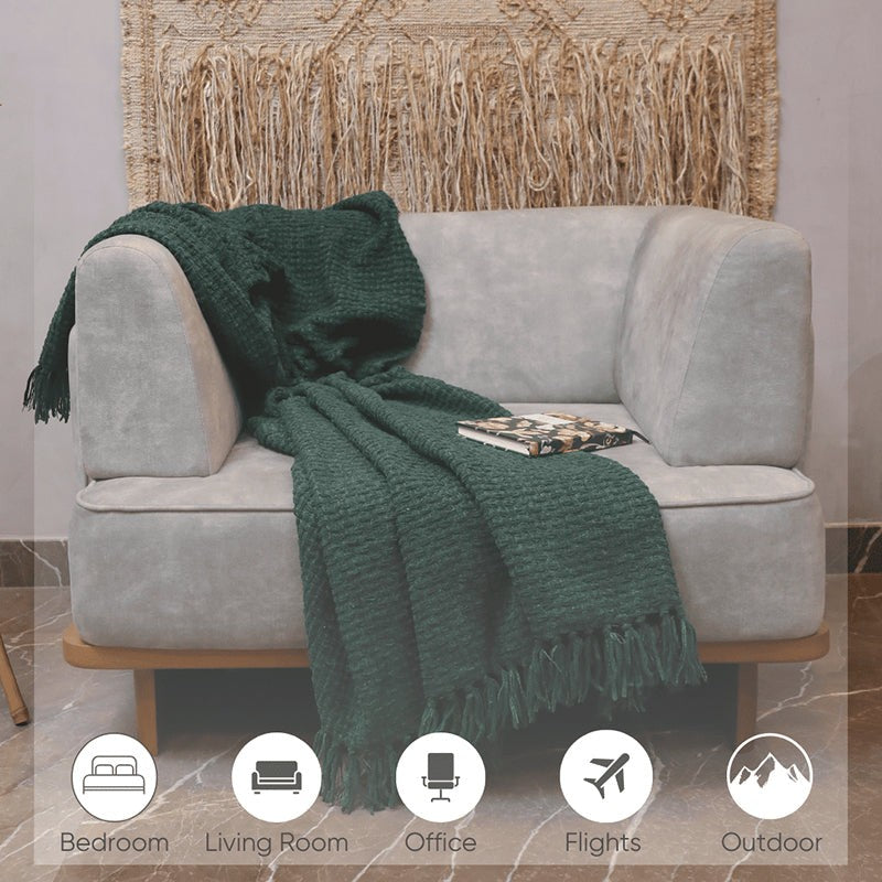 Vera Loom Cotton Throw media 4