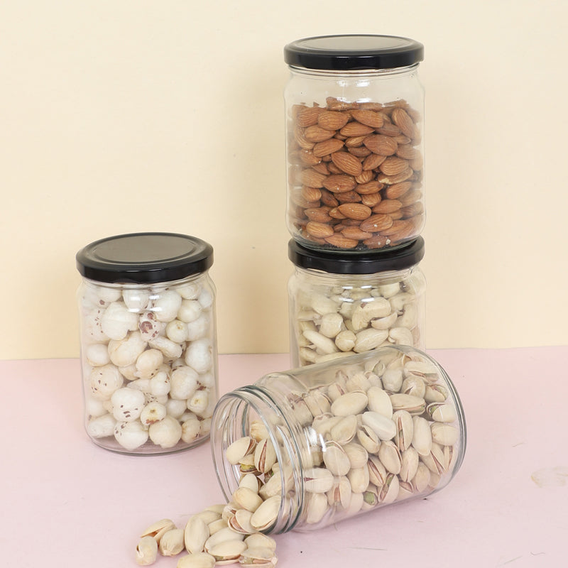 Briallyn Airtight Storage Jar (500 mL Each) - Set Of Four