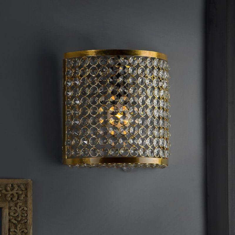 Novalie Crystal Wall Lamp - Gold media 3