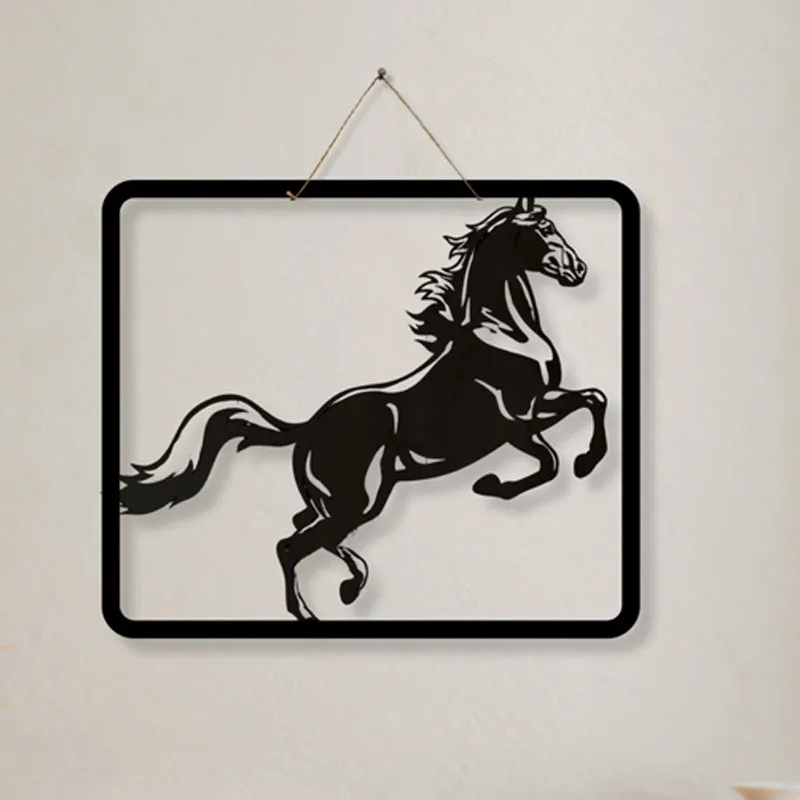 Rearing Pony Iron Wall Accent media 3