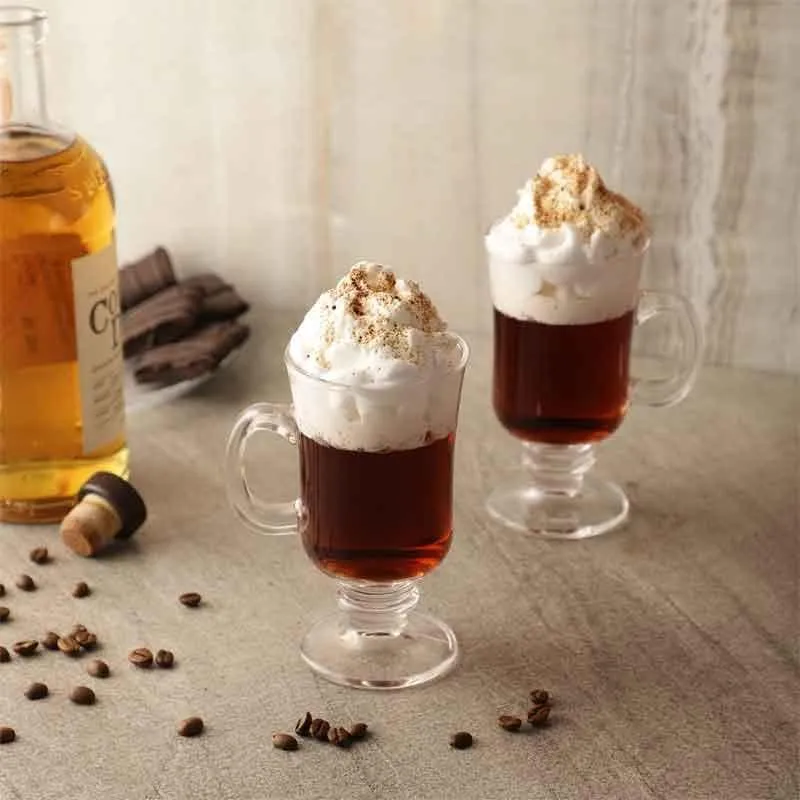 Go Glass Coffee Mug (300 mL Each) - Set of Two media 1