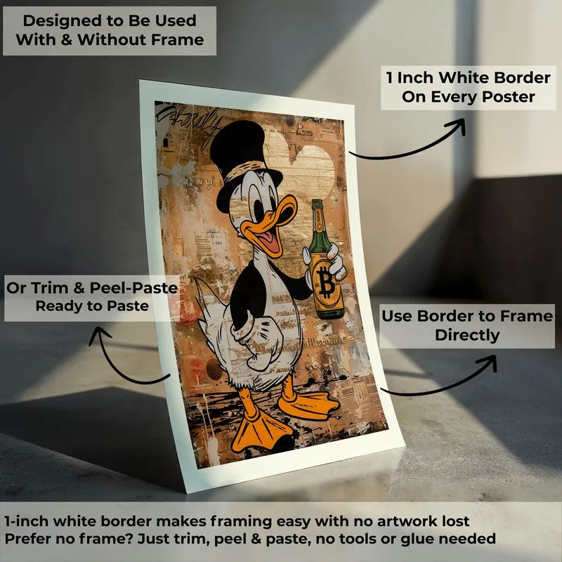 Vintage Duck Delight Wall Poster media 10