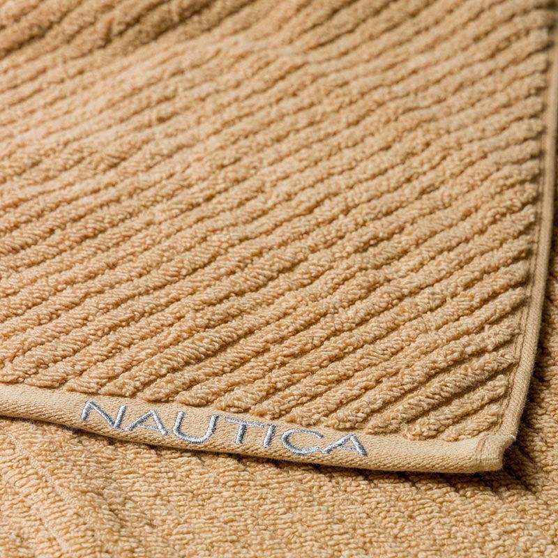 Nautica Riviera Soft Cotton Hand Towel (Light Tan & Lilac) - Set Of Four media 6