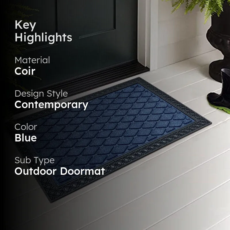 CoirLuxe Coir Door Mats - Blue media 2