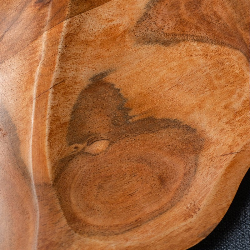 Labyrinth Wood Serving Platter with Dip Bowl - Two Piece Set media 7