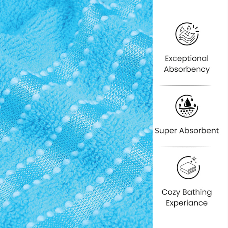 Micro Cotton LuxeDry Comfort Solid Bath Towel - Light Blue media 8