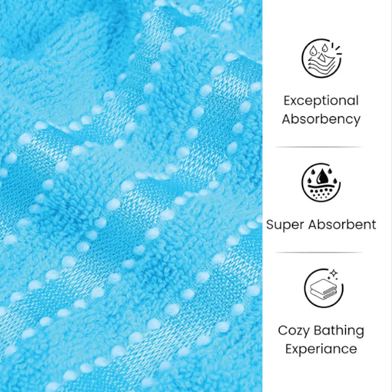 Micro Cotton LuxeDry Comfort Solid Bath Towel - Light Blue media 8