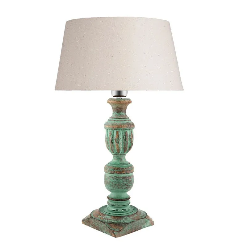 MonoCraft Wooden Table Lamp - Beige media 6