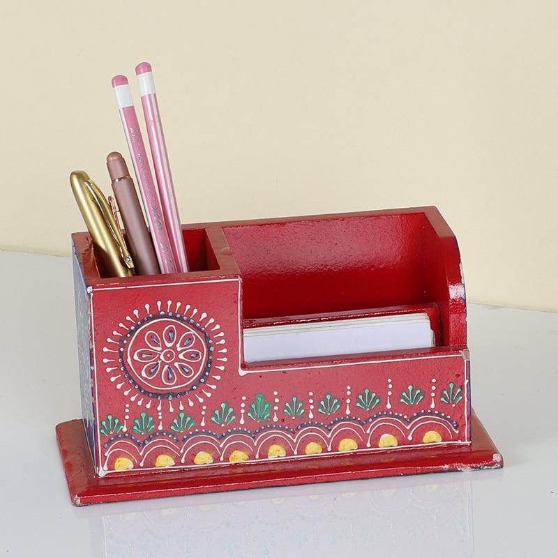 Vidya Handpainted Table Organizer