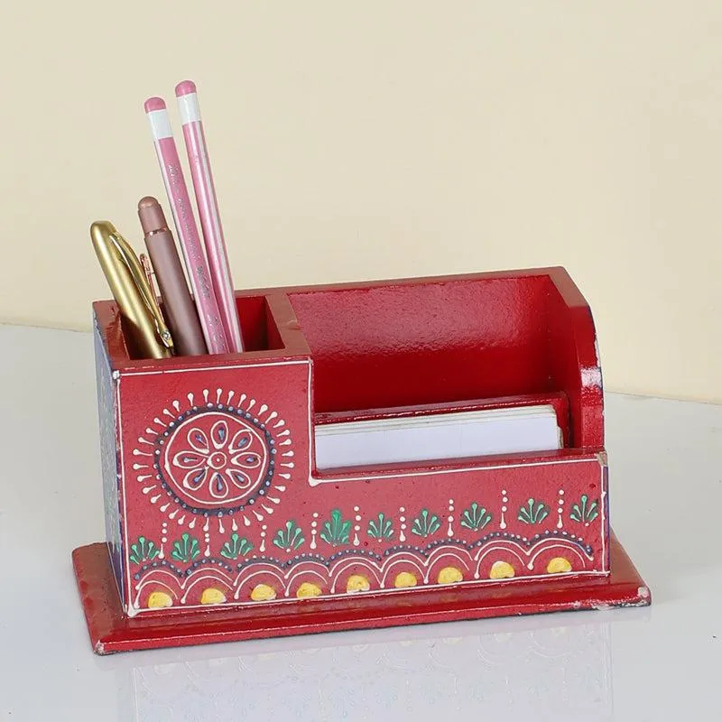 Vidya Handpainted Table Organizer media 1