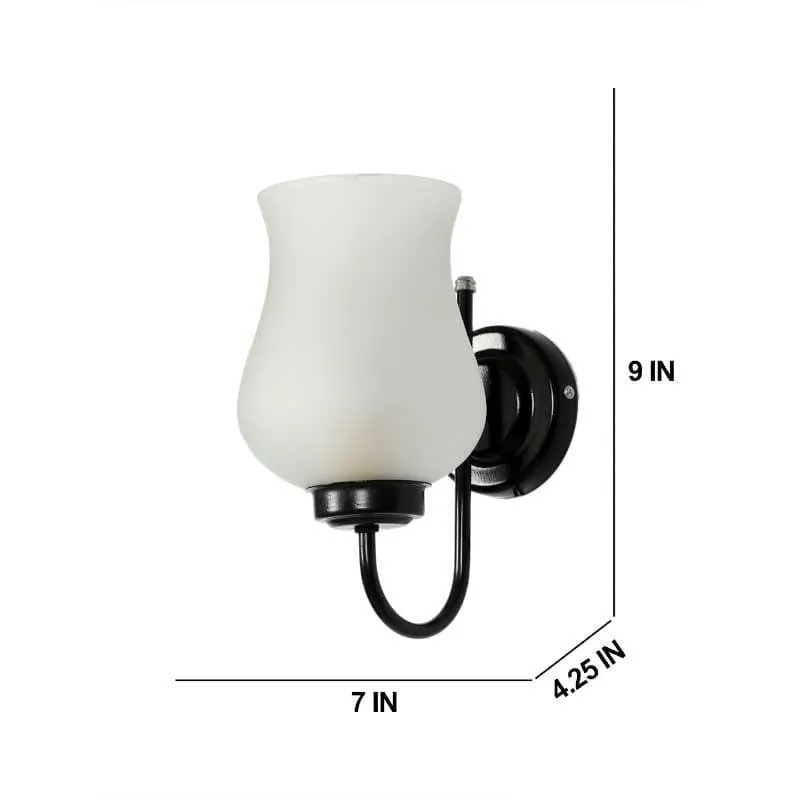 Classic Retro Glass & Metal Wall Lamp media 6