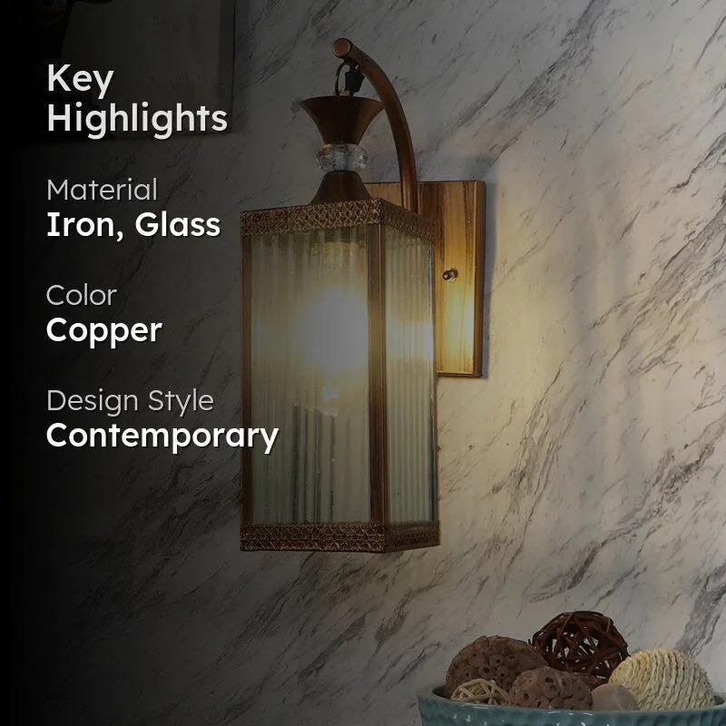 Lynx Iron Wall Lamp media 2