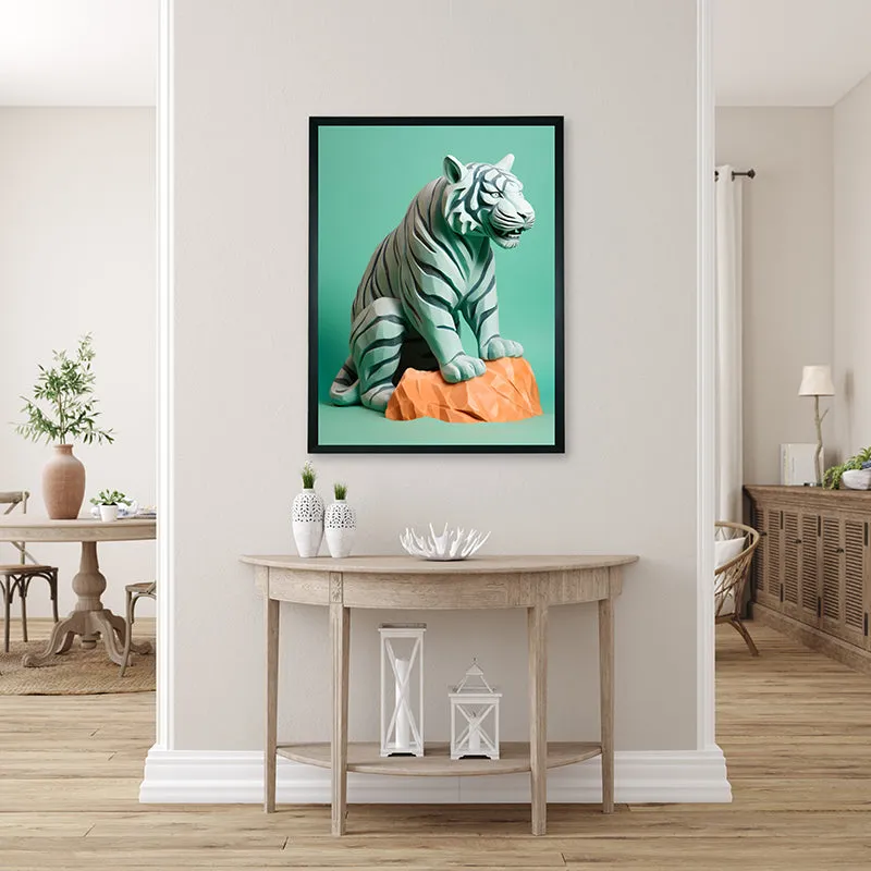 Tigress Charm Canvas Wall Art media 4