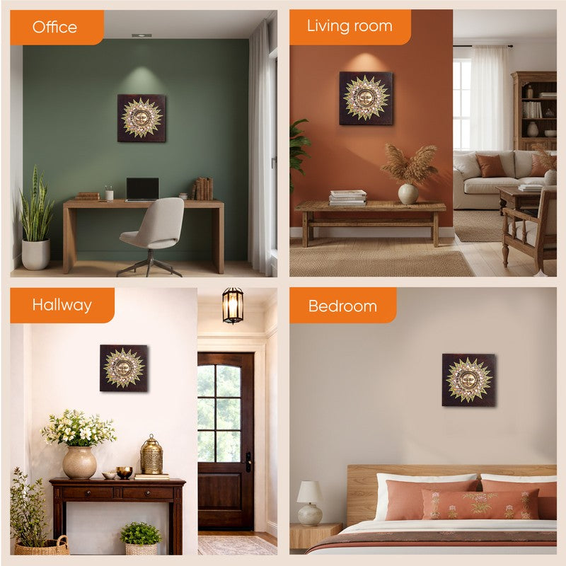 Divine Surya Wooden Wall Accent media 10