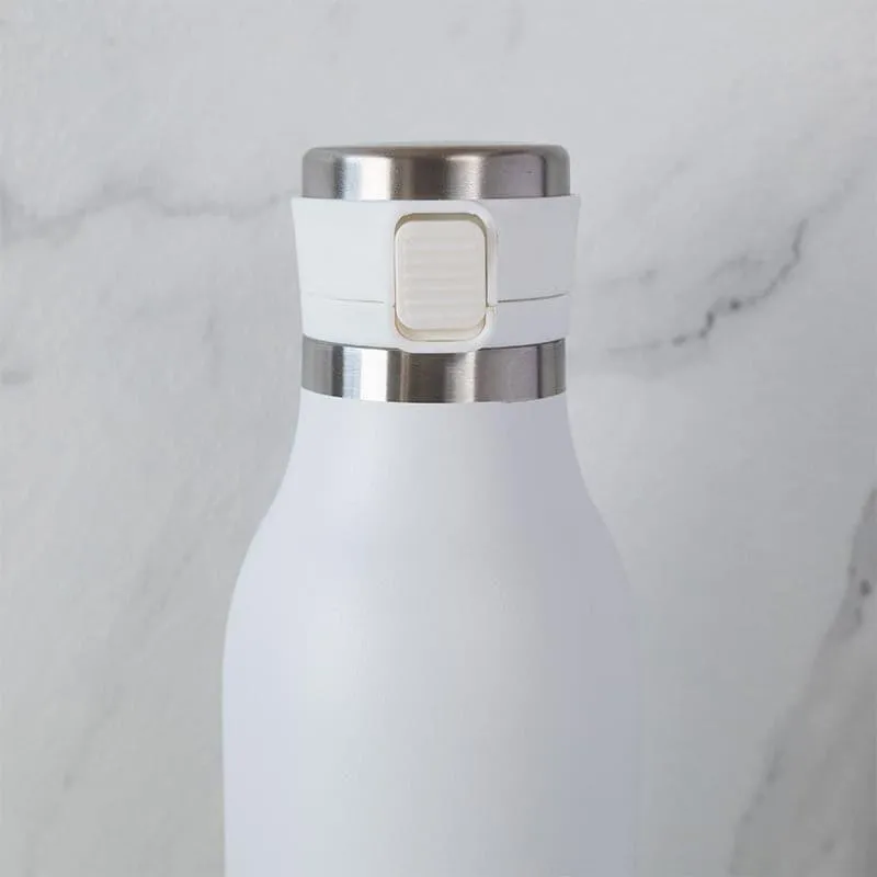 Pristine Sip Hot & Cold Thermos Water Bottle (White) - 750 mL media 5