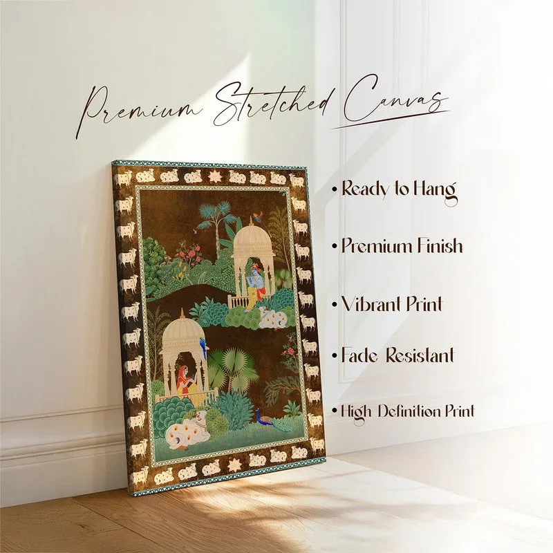 Vrindavan Bliss Wall Art media 7