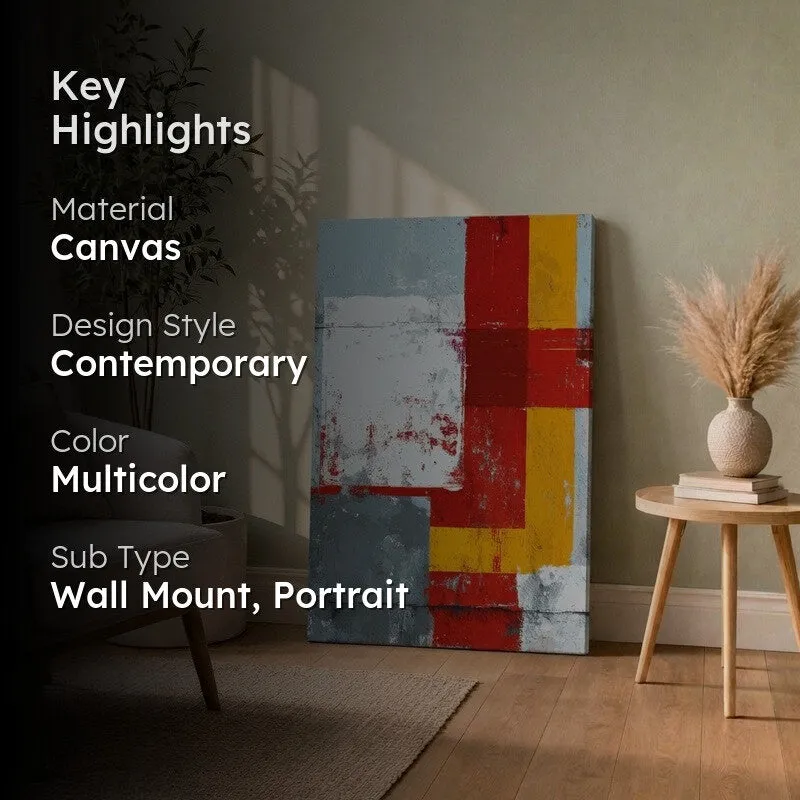 Palette Color Block Canvas Wall Art media 2