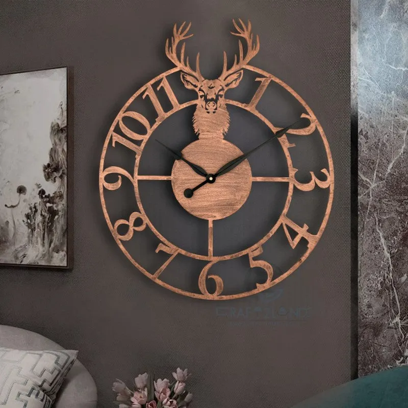 Sector Silent Wall Clock - Bronze media 3