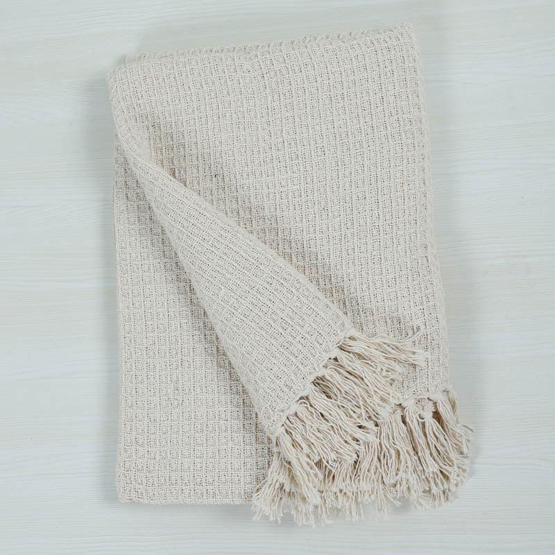 Moneta Cotton Throw & Cushion - Three Piece Set media 4