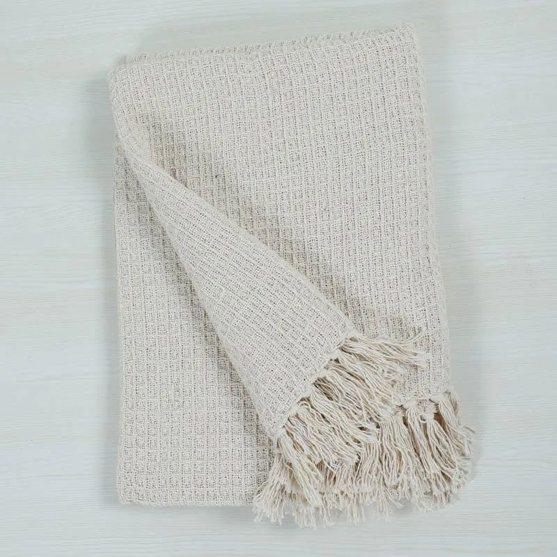 Moneta Cotton Throw & Cushion - Three Piece Set media 4