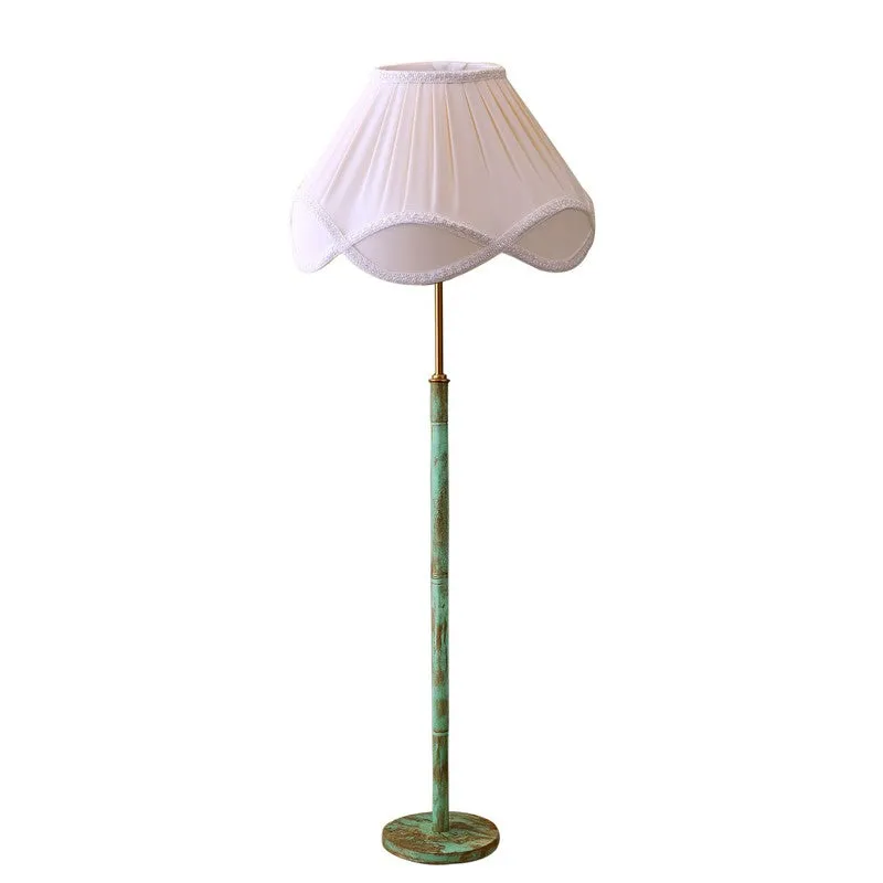 Cozy Nest Wooden Floor Lamp - White media 5