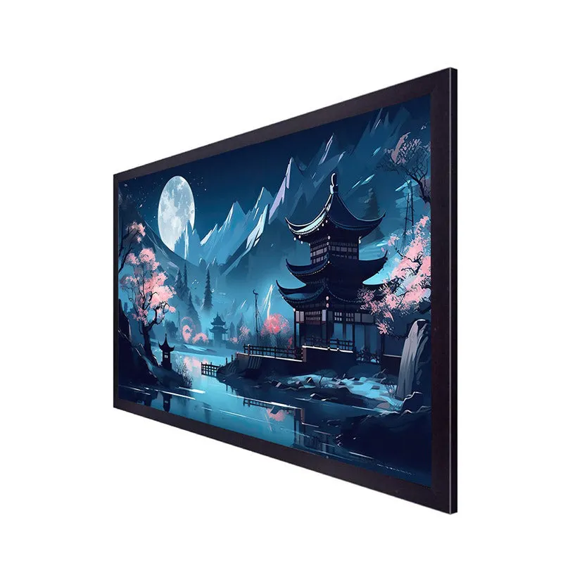 Jovie Japanese Garden Canvas Wall Painting media 4