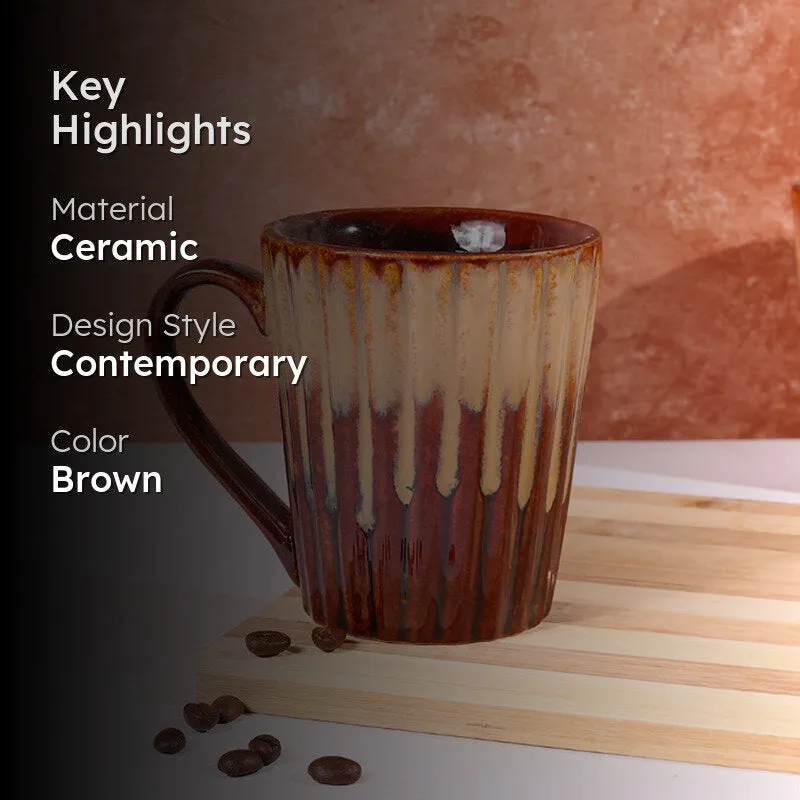 Miroka Ceramic Coffee Mug (260 mL) media 2