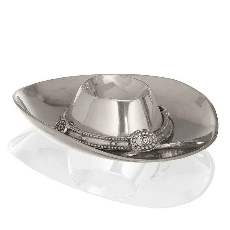 Hat Aluminum Chip & Dip Platter media 4