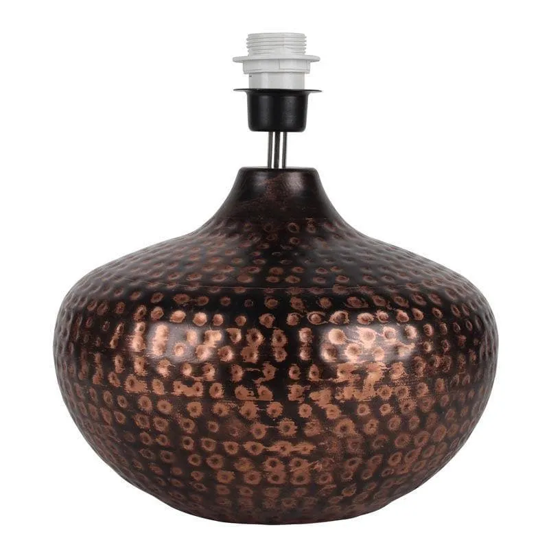 Arohana Fabric Table Lamp - Beige,Bronze media 4