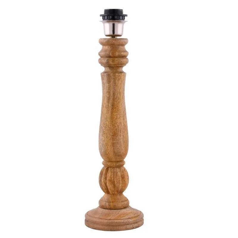 Rustic Elegance Fabric Table Lamp - White media 5