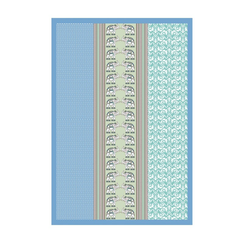 EliteDream Cotton Bedsheet (Blue) - 180 TC media 5