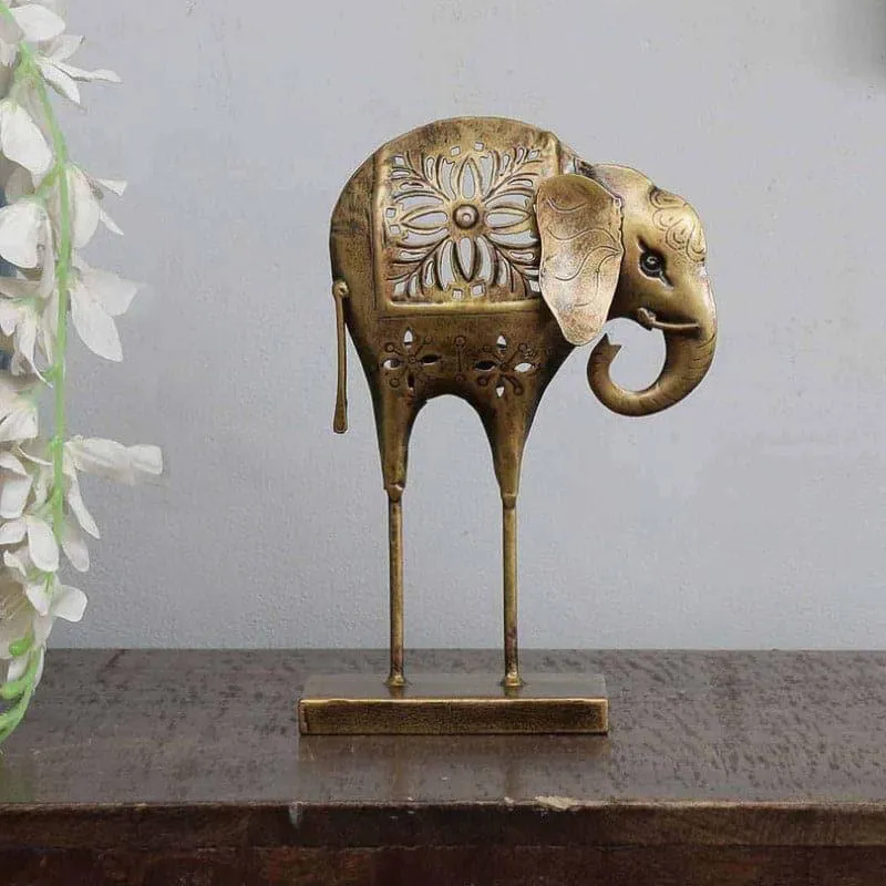 Ethnic Elephant Pride Showpiece media 1