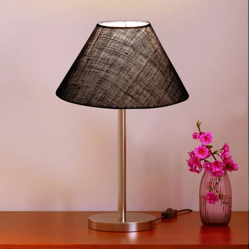 Noctra Opal Glow Metal Table Lamp - Blue media 3