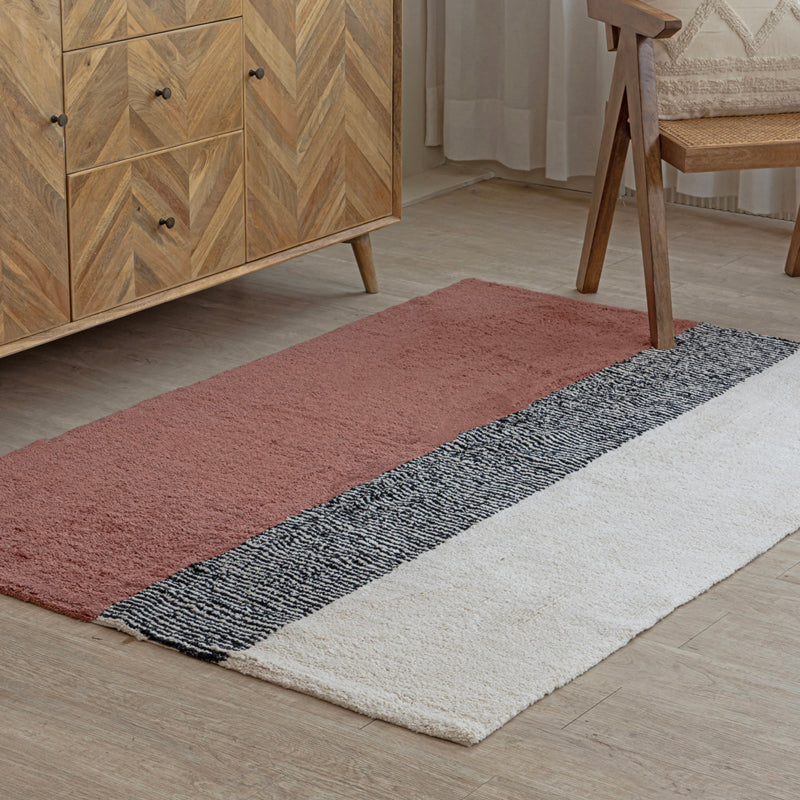 Alira Handwoven Cotton Rug media 5