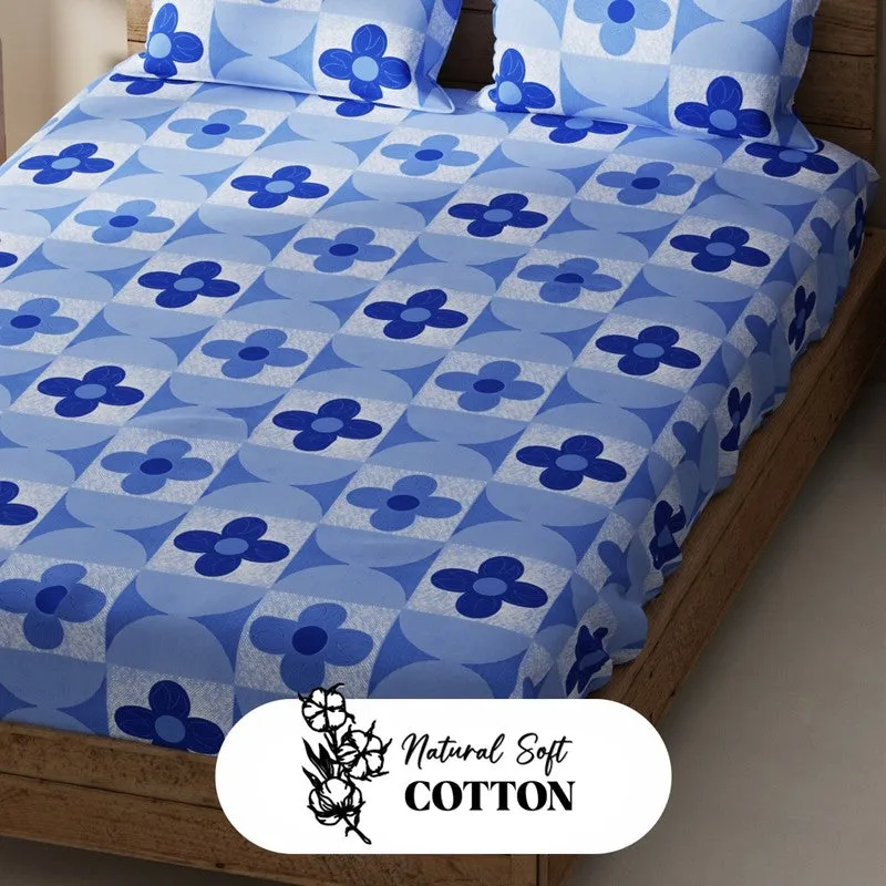 Prycon Bedsheet (Blue) - 115 GSM media 5