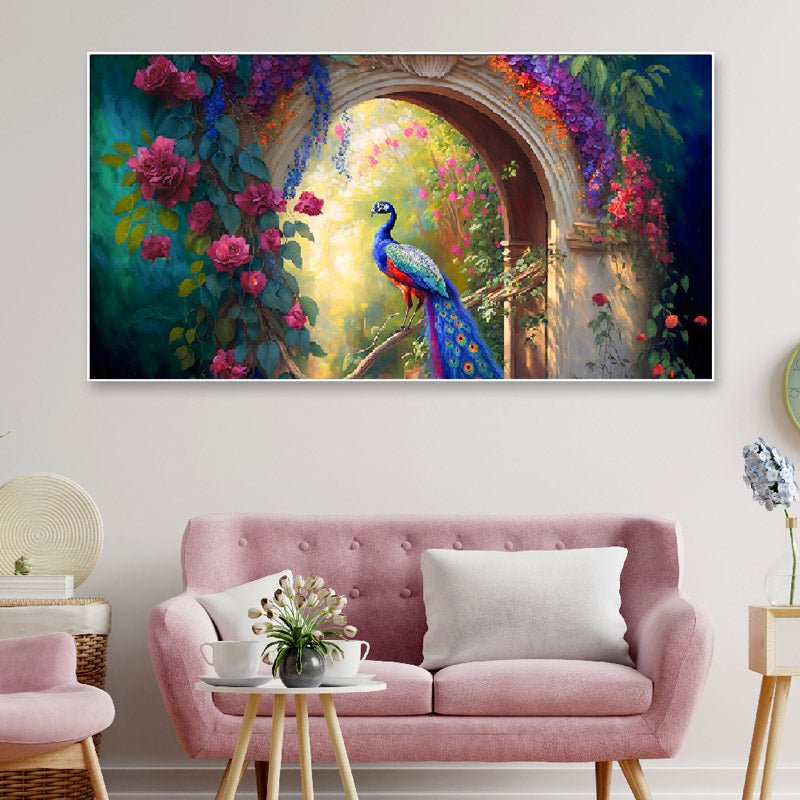 Mayoora Bageecha Canvas Wall Painting