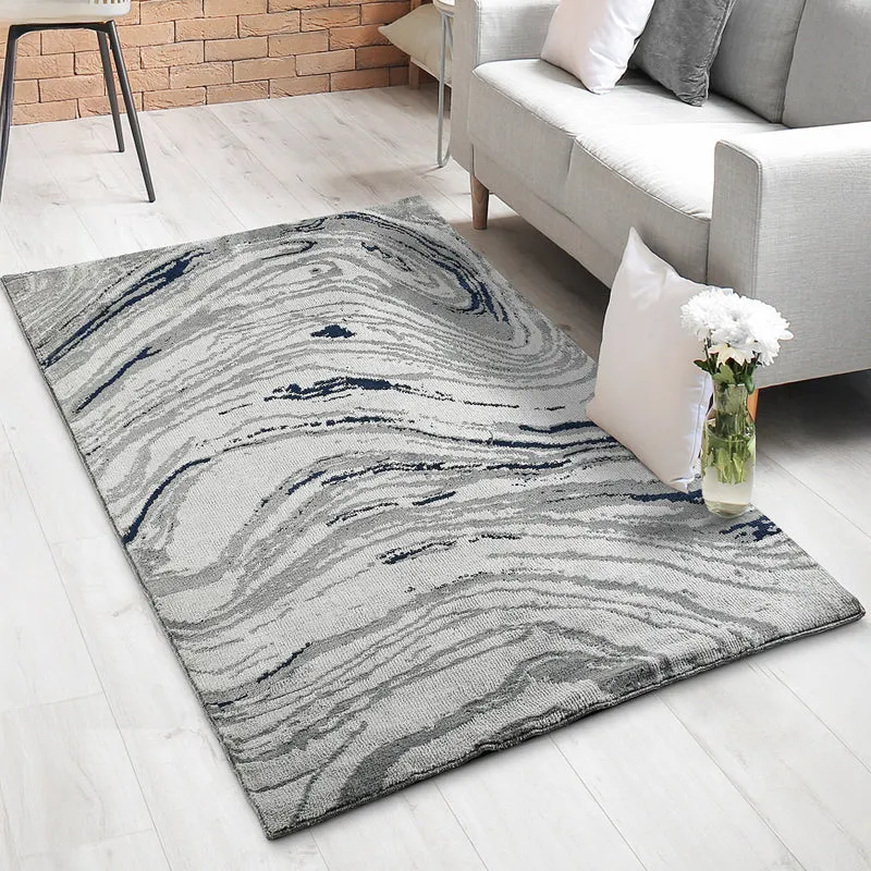 Morphos Soft Pile Anti-Skid Carpet - Blue media 3