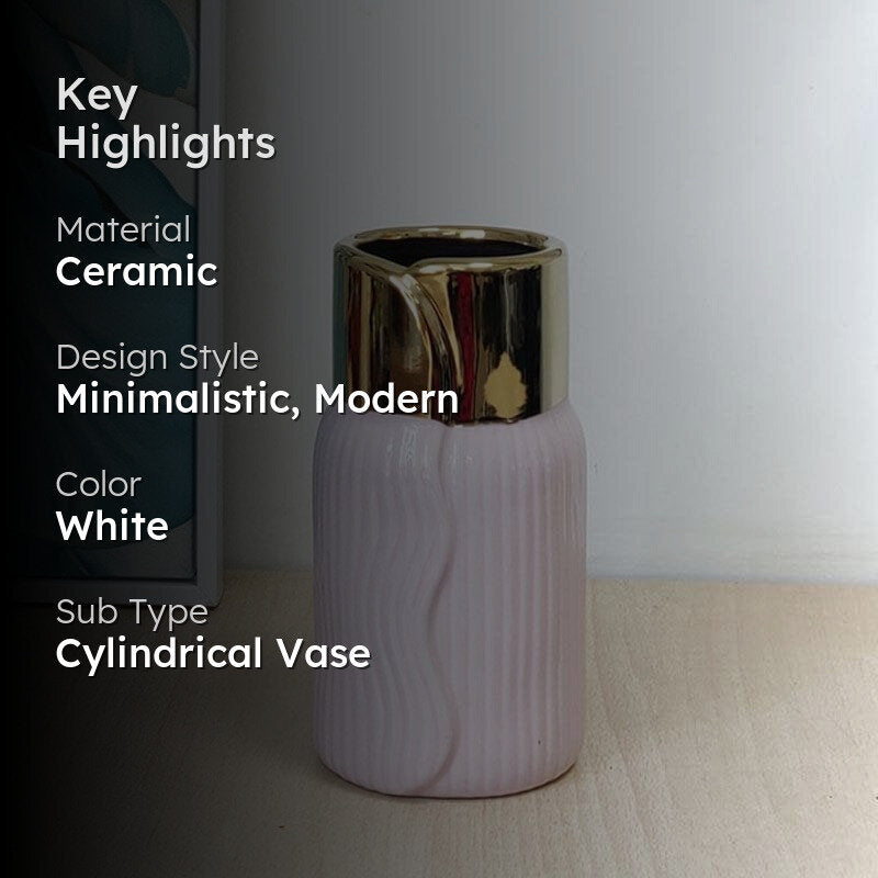 Peculiar Pitcher Vase - Pink media 2