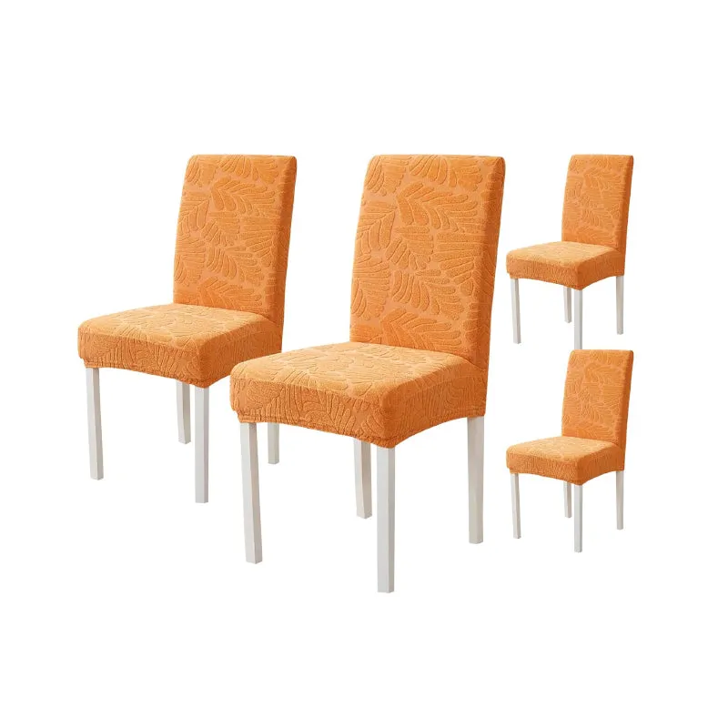 Orange Foliage Chair Cover media 3