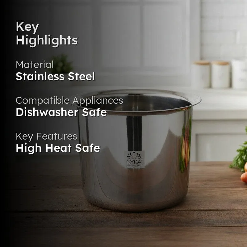 Deeptop Stainless Steel Pateela - 4500 mL media 2