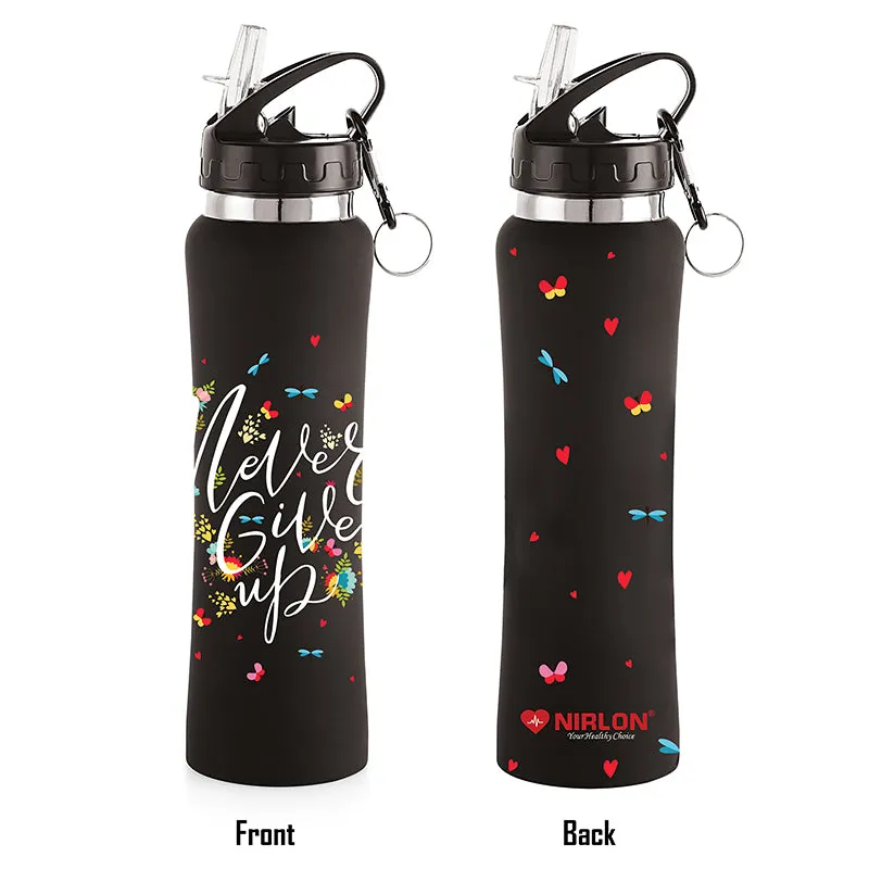 Never Give Up Sipper Water Bottle - 750 mL media 3