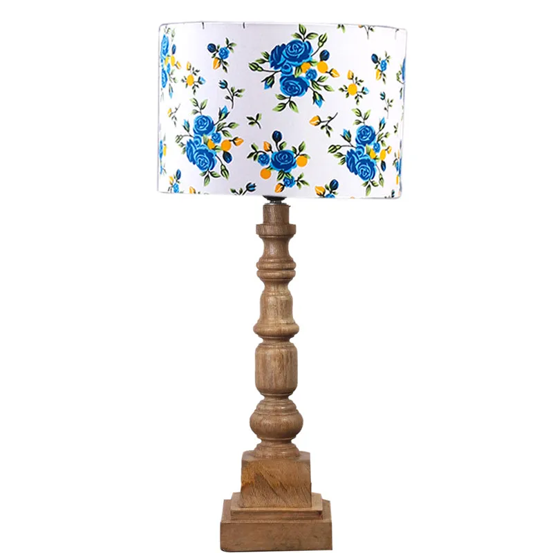 Fleur Arbor Wooden Table Lamp - Multicolor media 6
