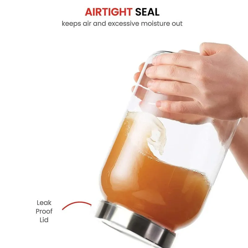 ClearHold Glass Jar - 2000 mL media 4