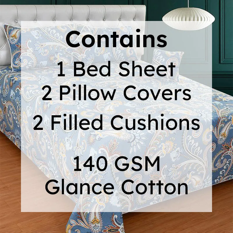 Navera Pompom Laced Microfiber Bedding Set - Five Piece set media 7