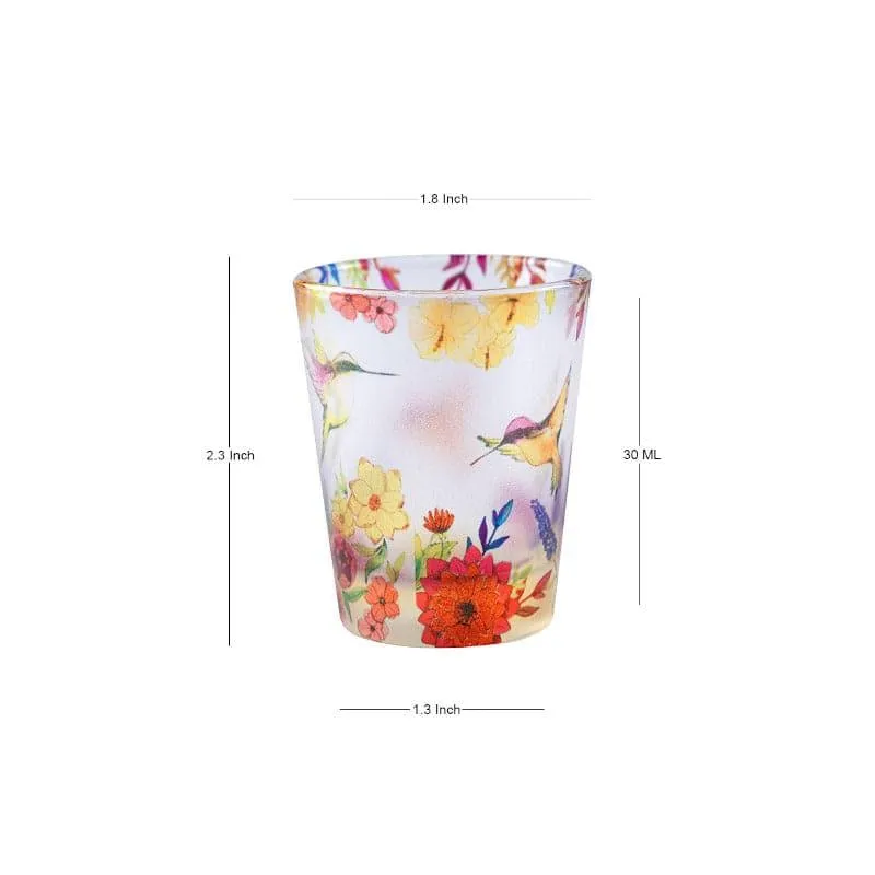 Humming Bliss Frosted Shot Glass (30 ml) - Set Of Four media 3